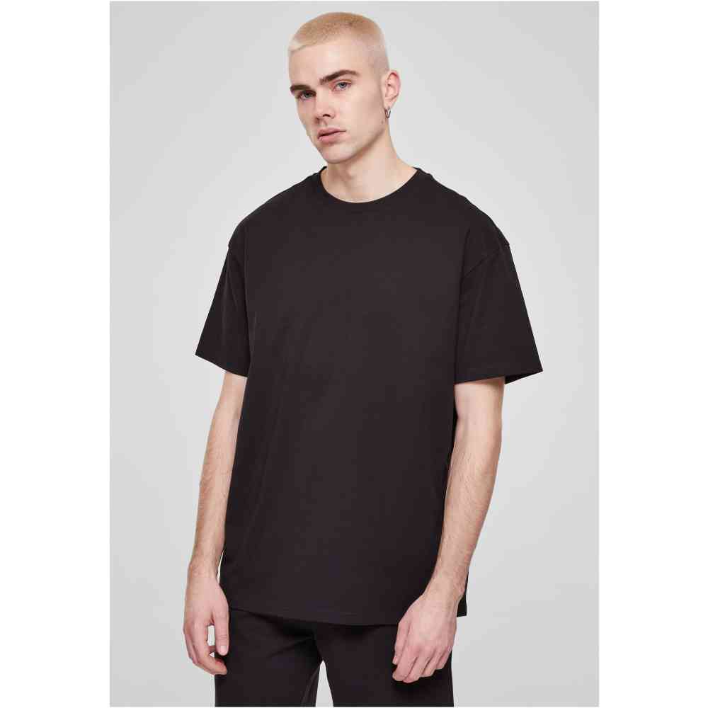 Urban Classics - Heavy Oversized 2pack Heren Tshirt - Zwart/Wit
